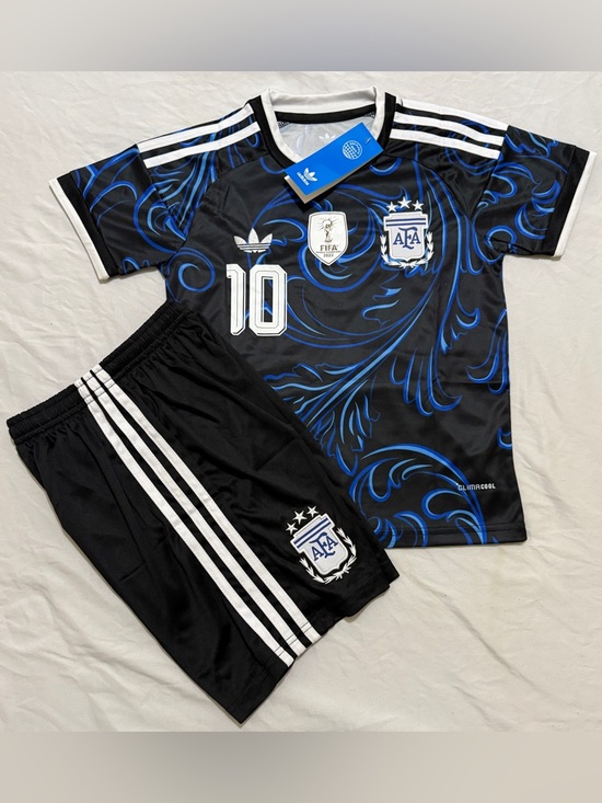 Other - Argentina 2025-26 Home Away kids Soccer Jersey set # Messi 10 #size 20-28